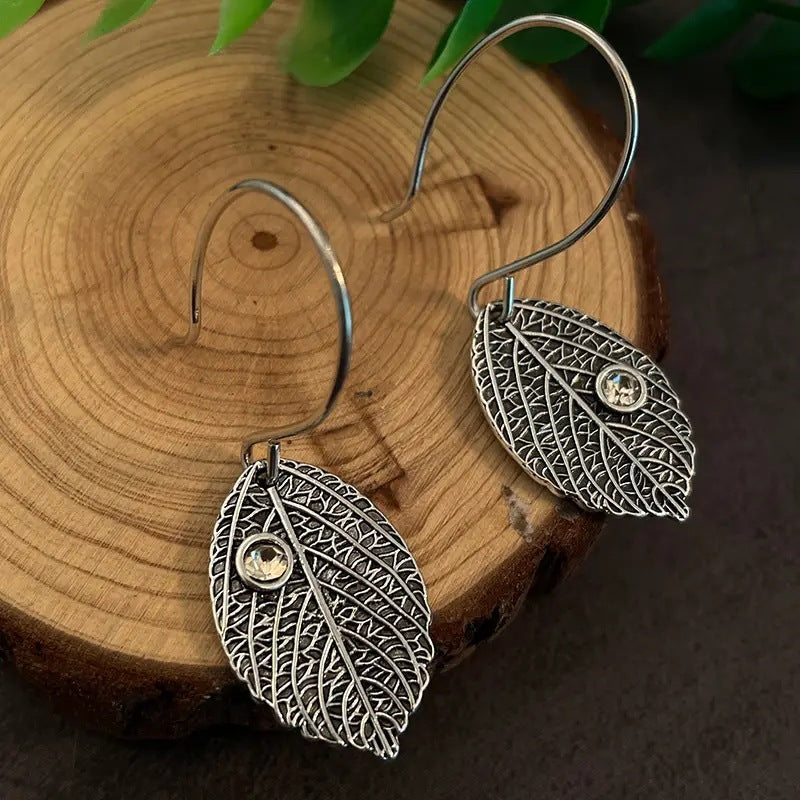 Etro Leaf Lady Earrings