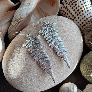 Vintage Leaf Long Earrings