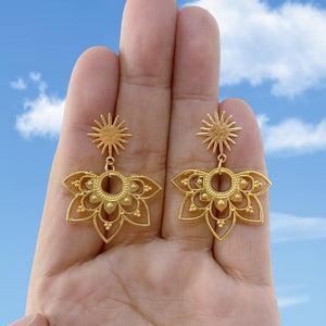 Sun Petals Earrings