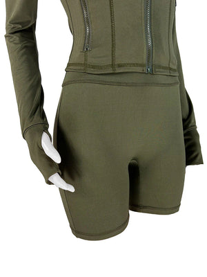 Shape Jacket & Shorts Activewear Set