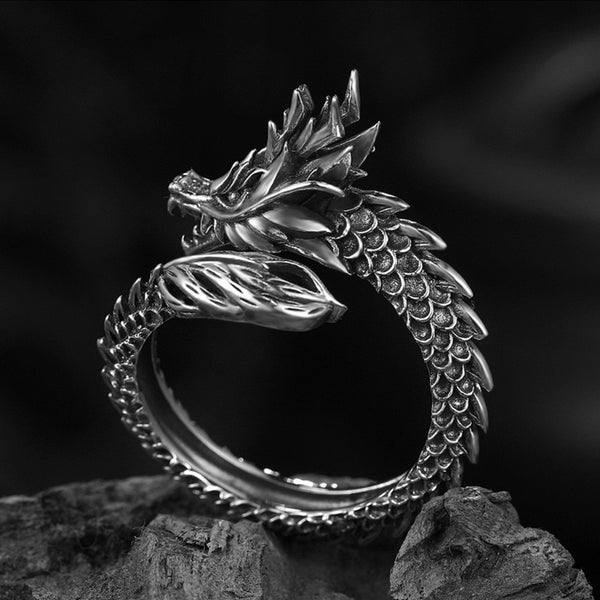 Retro Dragon Ring