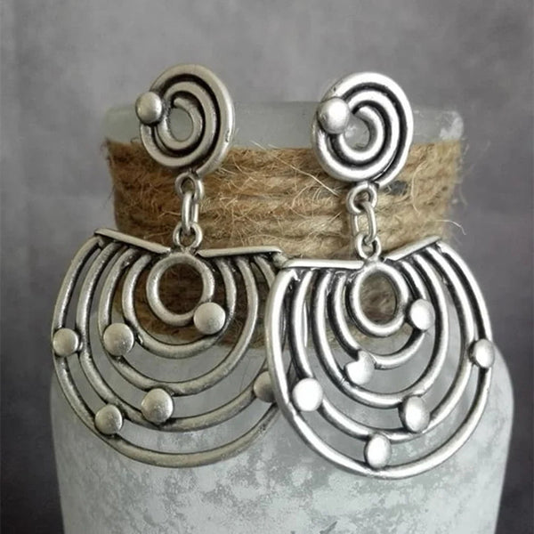 Spiral Hollow Pattern Earrings