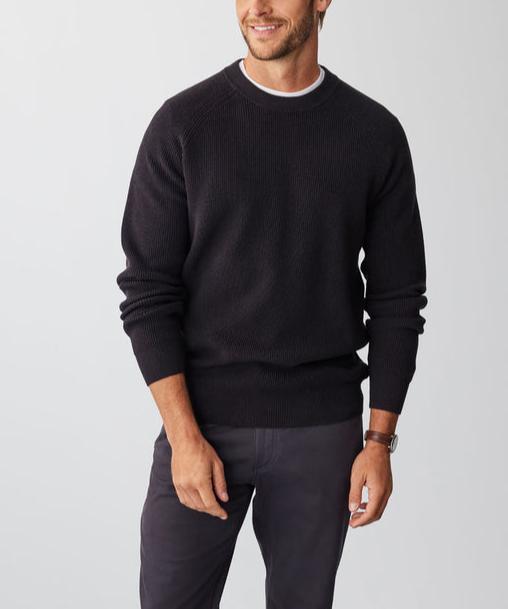 Men's Cotton Pullover Knit Sweater