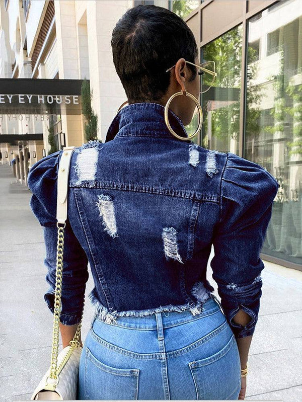 Crop Denim Jacket