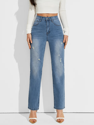 Stylish High-Waisted Skinny Jeans