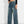 High Street Vintage Dark Blue Jeans New Do Old Side Stripe Denim Wide Leg Pants