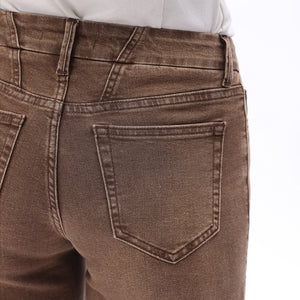 ONESO Earthy Mid Rise Wide Leg Jeans