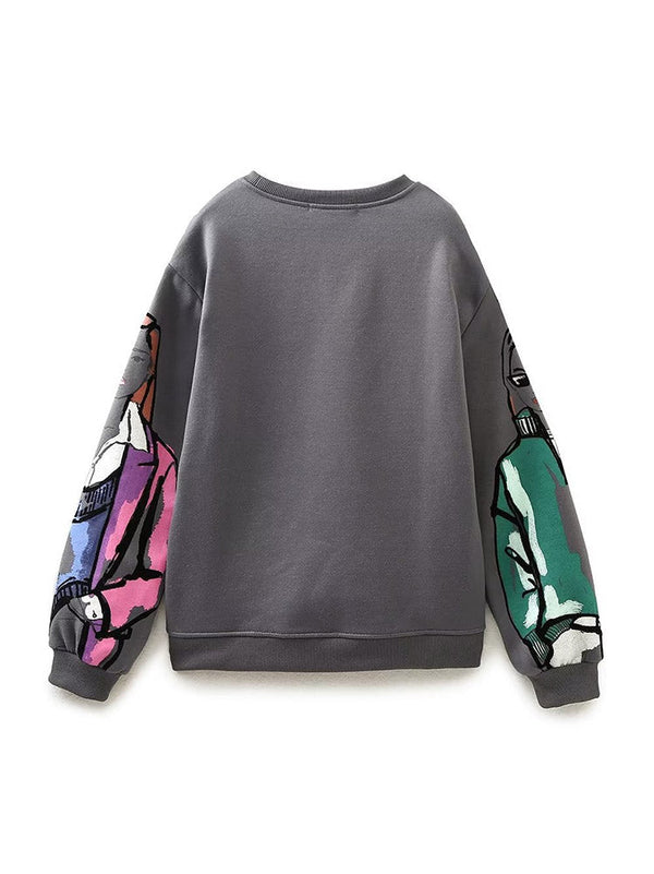 Graphic Printed Sweatshirt