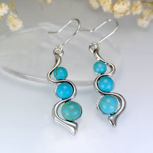 Bohemian Creative curves Wavy earrings