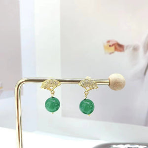 Ethnic style earrings