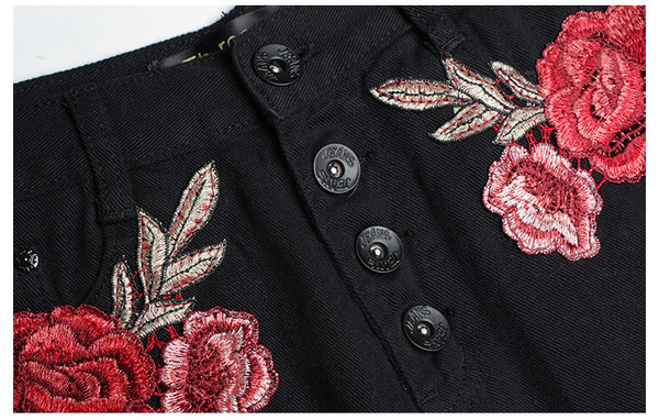 High-Waisted Wide-Leg Denim Shorts for Women