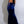 Velvet Rhinestone Slit Dress