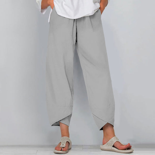 Casual Solid Color Women's Pants