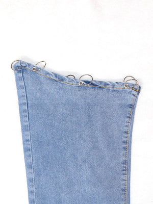 Detachable Skinny Jeans