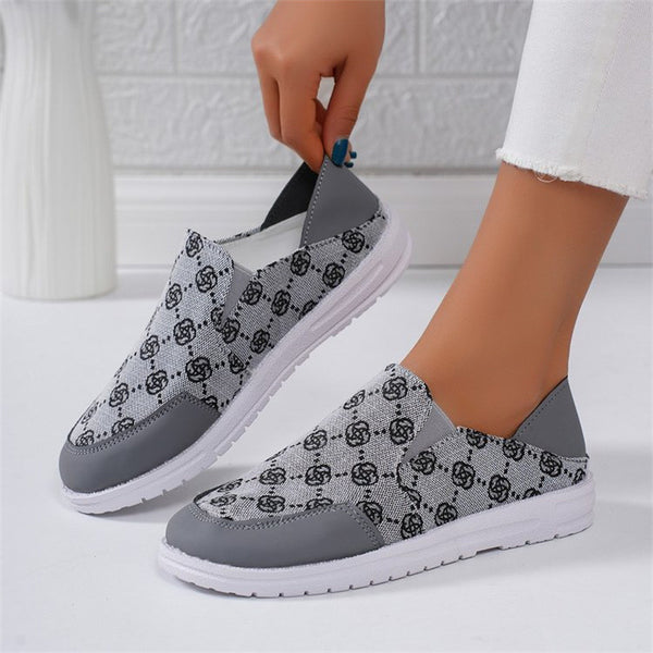 Platform Slip On Shoes Breathable Shoes