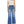 Wide Leg High Waisted Stretch Baggy Buckle Jeans M042701