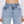 Women High Rise Stretch Bootcut Ripped Wide Leg Jeans SH25F15