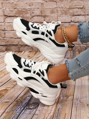 Lace-up Chunky Sneakers