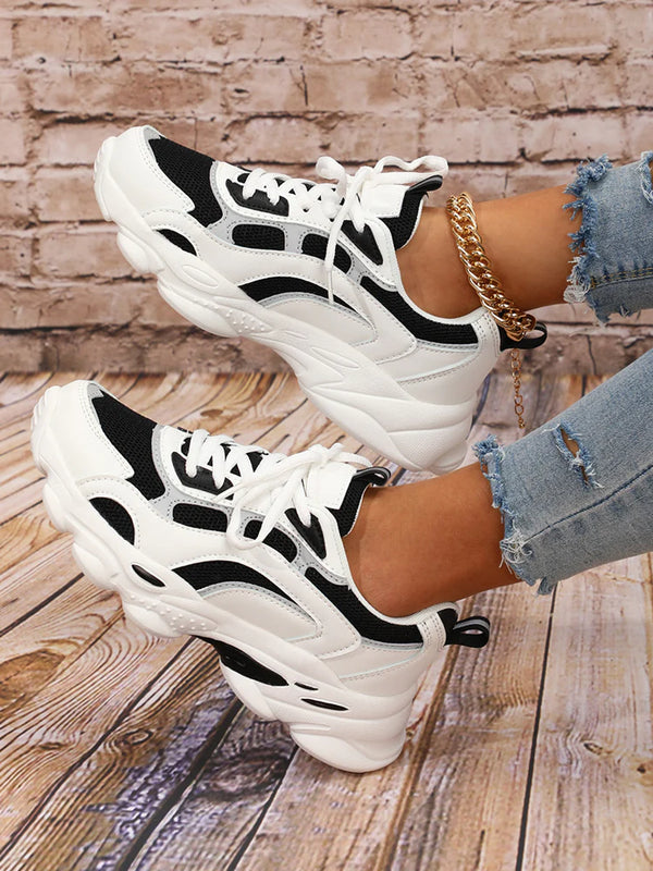 Lace-up Chunky Sneakers