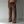 Loose Fit Leisure Trousers Drawstring Elastic Waist Solid Color Linen Straight Pants Long Pants Homewear