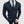 Men's Elegant Lapel Long Sleeve Striped Knit Jacket