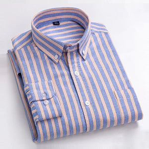 Men's Cotton Oxford Wrinkle Resistant Shirt