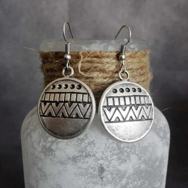 Vintage Silver Plate Earrings