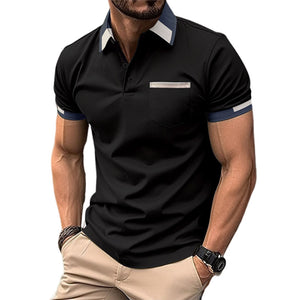 Men's Summer Polo Short Sleeve Shirt