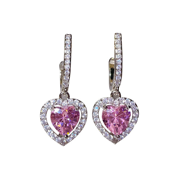 Zircon Love Earrings