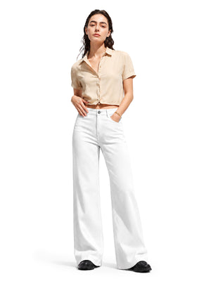 ONESO Classic High Rise Wide Leg Jeans