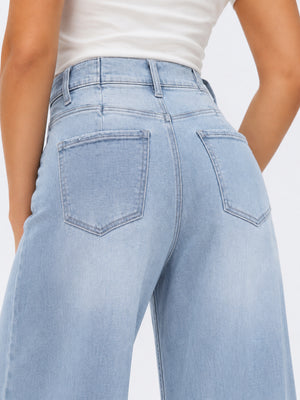 ONESO Vintage High Rise Barrel Jeans