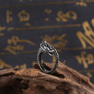 Retro Dragon Ring