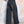 High Street Vintage Dark Blue Jeans New Do Old Side Stripe Denim Wide Leg Pants