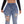 Women Mid Rise Stretch Distressed Slim Fit Casual Straight Leg Denim Jeans -JB8243MD