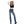 Women High Waist Vintage Micro-Flare Stretch Bootcut Flare Sleek & Flattering Retro Jeans-SH25F05