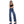 Women High Rise Stretch Straight Leg Baggy Jeans SH25F012