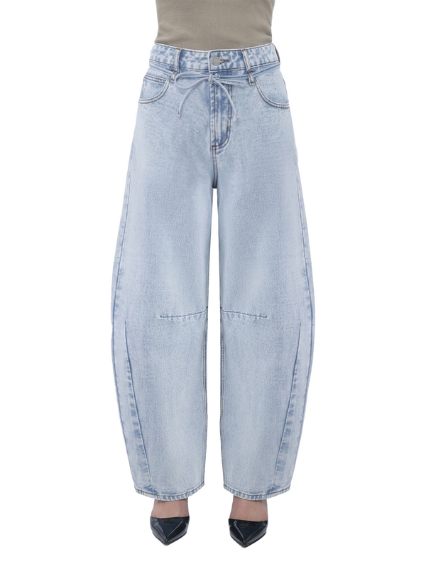 BlueMoment High Waist Barrel Leg Jeans for Women Loose Baggy Denim Pants