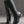 PU Round Toe Knee High Boots