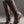 PU Round Toe Knee High Boots