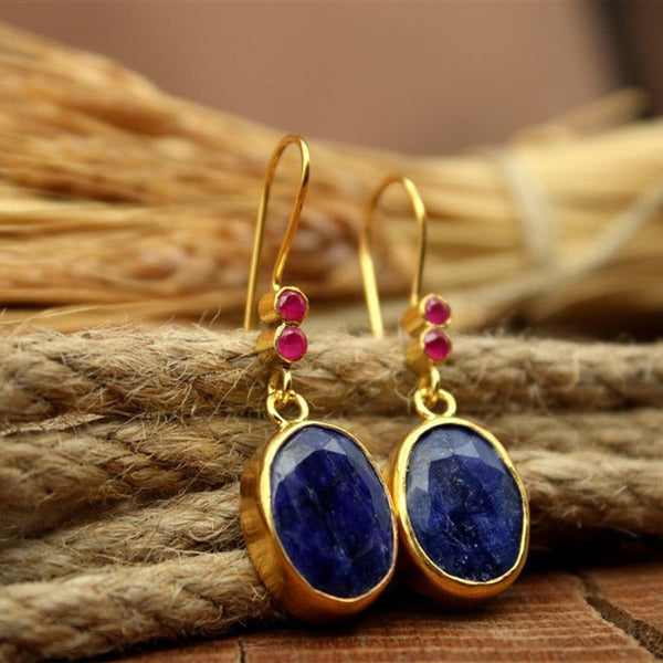 Lapis lazuli earrings