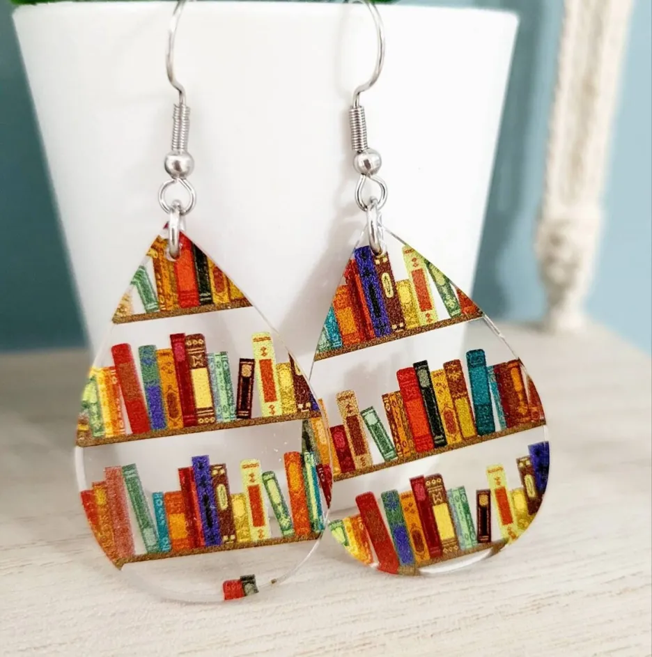 Vintage Colorful Drop Earrings