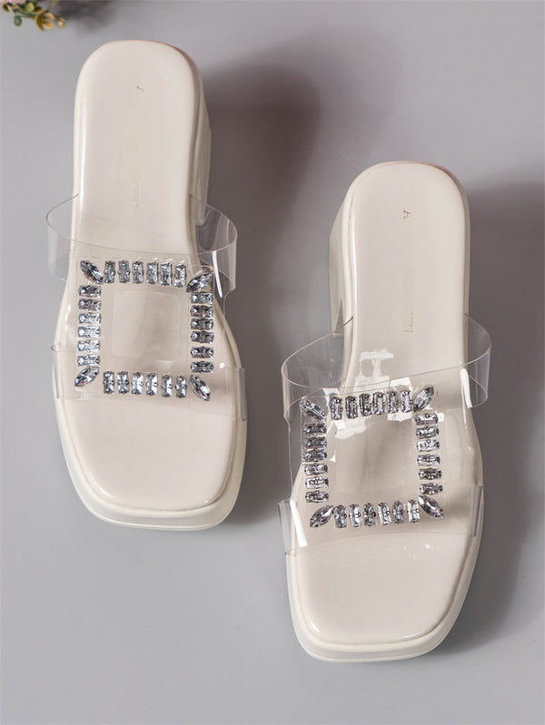 High Heeled Thick Bottom Sandal Slippers