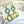 Blue Green Vintage Earrings