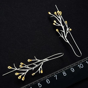 Tree Branch Earrings