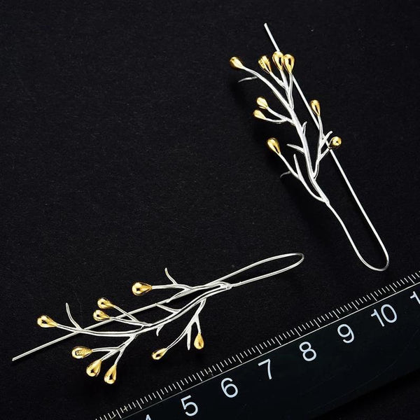 Tree Branch Earrings