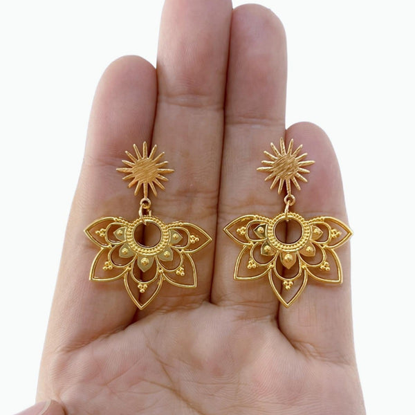 Sun Petals Earrings