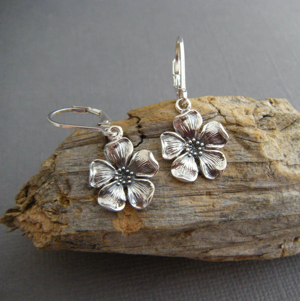 Retro Flower  Earrings