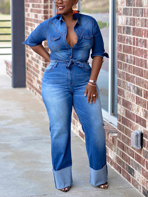 Denim Shirt & Jeans Set