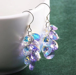 crystal light temperament earrings