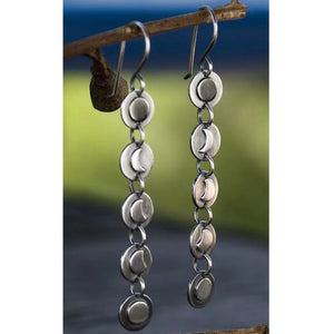 Moon Long Earrings